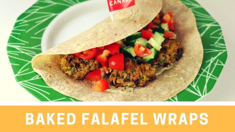 Baked Falafel Wraps Recipe