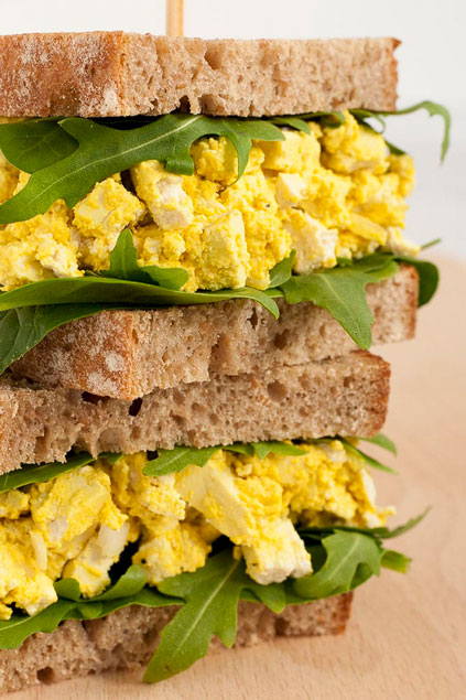 Vegan Egg Salad Sandwich from My Pure Plants