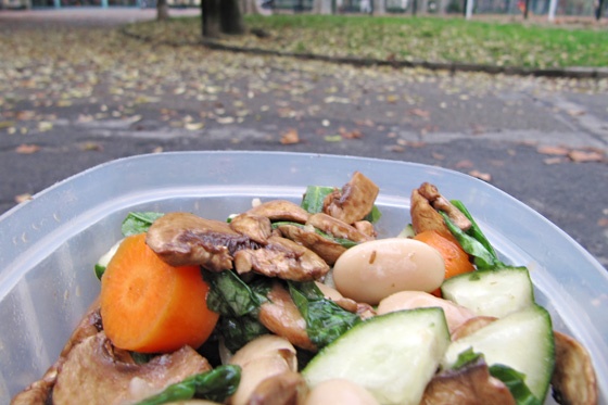 Balsamic-Marinated Tuscan Bean Salad