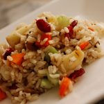 Cranberry-Thyme Brown Rice Stuffing | Vegan Holiday Recipe