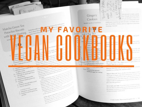 My favorite vegan cookbooks