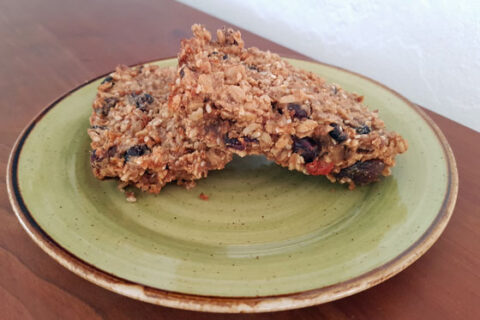 Homemade Chewy Granola Bars - Improv Healthy Vegan Recipe