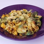 Lemon-Thyme Roasted Brussels Sprouts [Vegan Holiday Recipe]