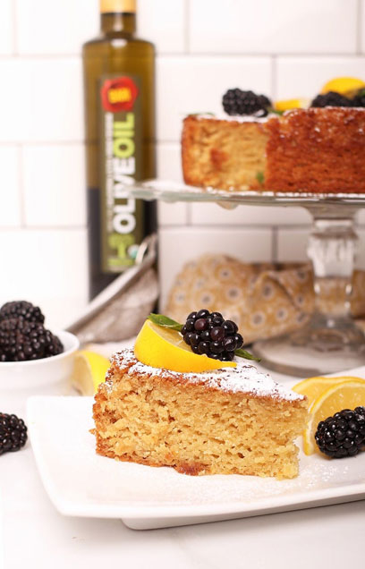 Vegan Olive Oil Cake with Lemon on My Darling Vegan