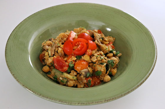 Non-Tofu Scramble Recipe (Savory Vegan Brunch) - veganook