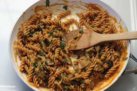 Creamy Vegan Pumpkin Pasta Sauce Recipe