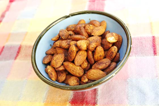 Tamari Toasted Almonds