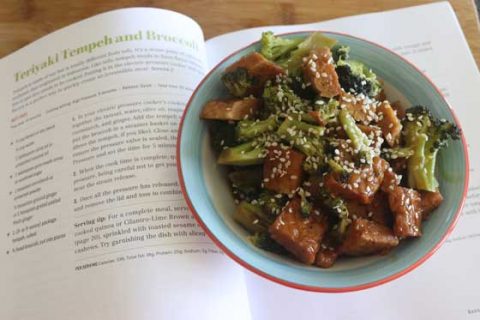 Teriyaki Tempeh & Broccoli - from The Vegan Electric Pressure Cooker