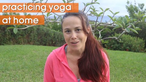 Why I love doing yoga at home